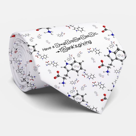 Cravate de thanksgiving de tryptophane (Roulé)