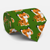 Cravate de tigre de Cartoony (Roulé)