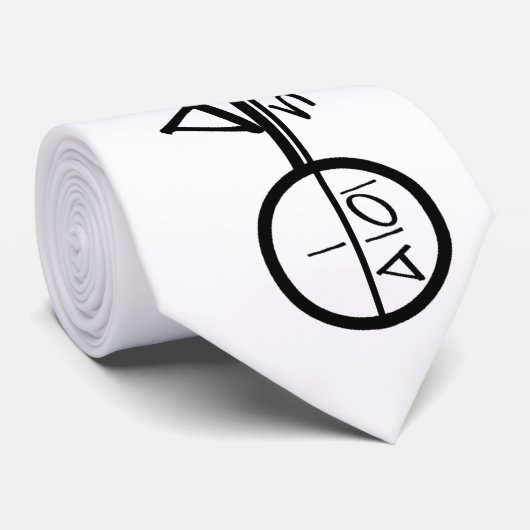 Cravate de titre de dessin d'architecture (foncée) (Roulé)