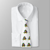 Cravate de tortue d'arc-en-ciel (Attaché)