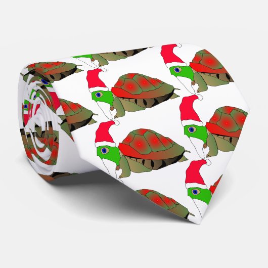 Cravate de tortue de Noël (Roulé)