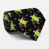 Cravate de tortue de ruban - noir (Roulé)