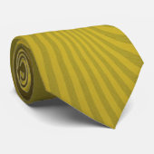 Cravate de tourbillon jaune (Roulé)