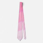 Cravate de tourbillons roses (Devant)