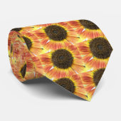 Cravate de tournesol orange (Roulé)