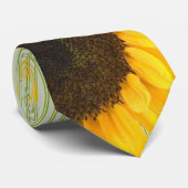 Cravate de tournesol vert pomme foncé et Lite vert (Roulé)