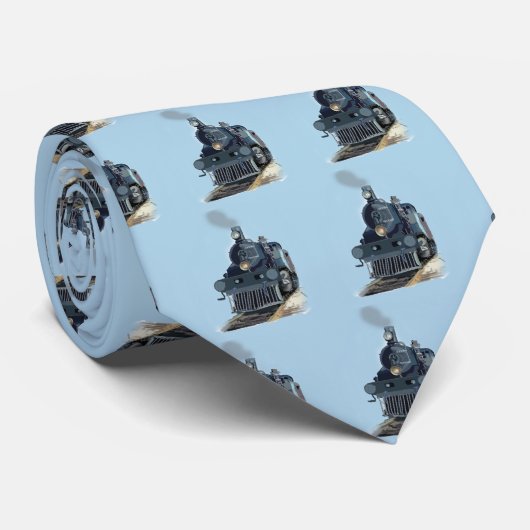 Cravate de train de machine à vapeur (Roulé)