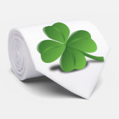 Cravate de trèfle de shamrock du jour de St (Roulé)