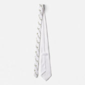 Cravate de trombone (blanche) (Dos)