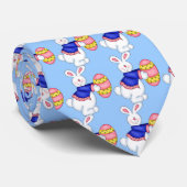 Cravate de vacances de lapin de Pâques (Roulé)