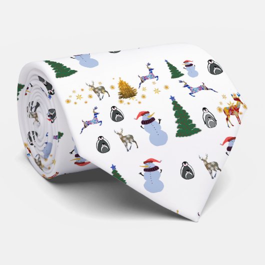 Cravate de vacances d'hiver (Roulé)