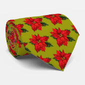 Cravate de vacances Poinsettia (Roulé)