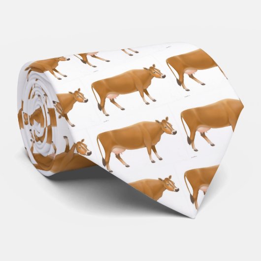 Cravate de vache à lait du Jersey (Roulé)