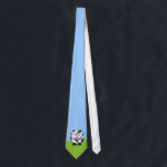 Cravate de vache mignonne<br><div class="desc">Joli petit dessin animal rond.</div>