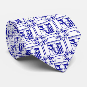 Cravate de vache néerlandais bleu