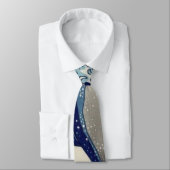 Cravate de vague de Hokusai (Attaché)