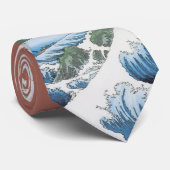 Cravate de vague de Japonais (Roulé)