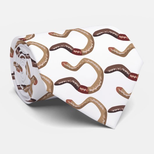 Cravate de ver de terre (Roulé)