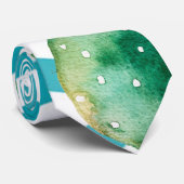 Cravate de vêtements pour hommes Boho géométrique (Roulé)