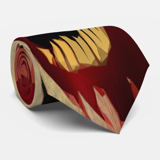 Cravate de visage de zombi (Roulé)