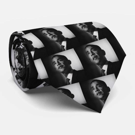 Cravate de Visionnaire-Obama (Roulé)