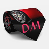 Cravate de voiture de rêve d'initiales de (Roulé)