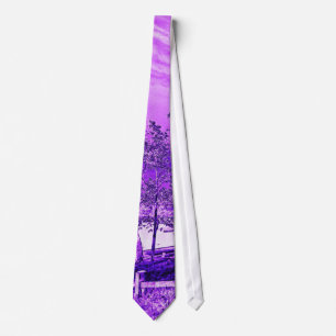 Cravate de vue Pittoresque violet