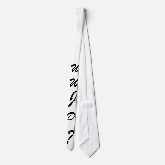 Cravate de WWJD (Dos)