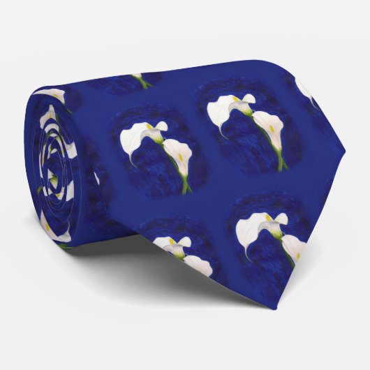 cravate de zantedeschias (Roulé)