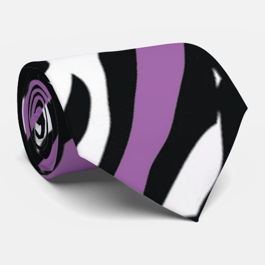 Cravate de zèbre - pourpre (Roulé)