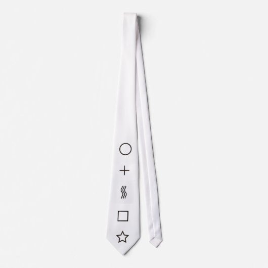 Cravate de Zener (Devant)