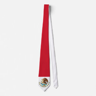 Cravate d'Eagle de Mexicain (rouge)