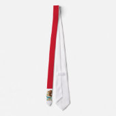 Cravate d'Eagle de Mexicain (rouge) (Dos)
