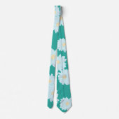 Cravate Deanna Day Daisey Turquoise (Dos)