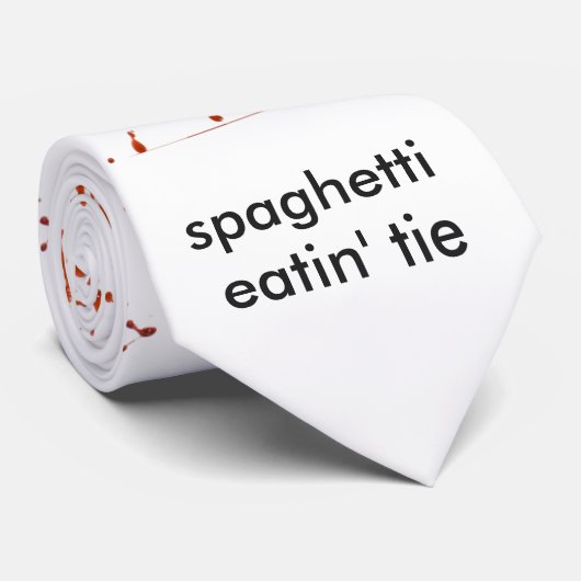 cravate d'eatin de spaghetti (Roulé)