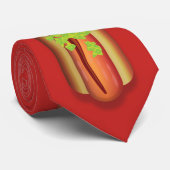 Cravate Déchiqueteur de Hot Dog (Roulé)