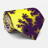 Cravate d'éclatement jaune pourpre (Roulé)