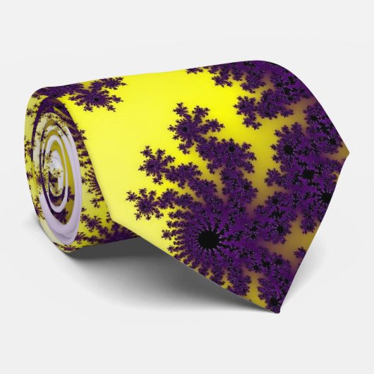 Cravate d'éclatement jaune pourpre (Roulé)