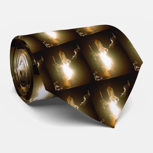 CRAVATE DÉCOLLAGE DE NAVETTE SPATIALE (Roulé)