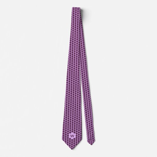 Cravate Décontracté Honeypeb violet (Devant)