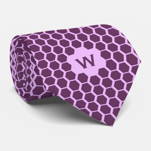Cravate Décontracté Honeypeb violet (Roulé)