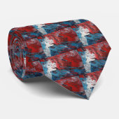 Cravate Décor Art Abstrait créatif (Roulé)