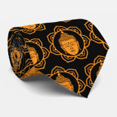 Cravate Décor bouddhiste (Roulé)