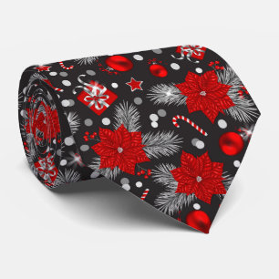 Cravate Décor de Noël Design motif