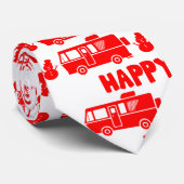 Cravate Décor de Noël RV Motorhome (Roulé)