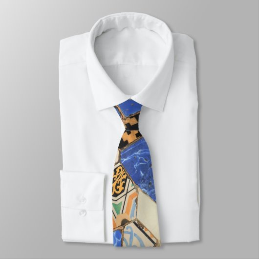 Cravate Décor en mosaïque (Attaché)