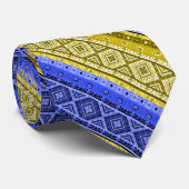 Cravate Décor moderne Abstrait ornementale géométrique pat (Roulé)