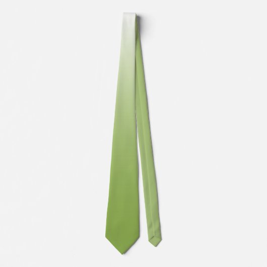 Cravate Décor vert vert foncé à deux tons (Devant)
