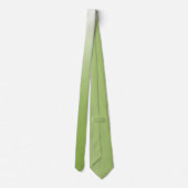 Cravate Décor vert vert foncé à deux tons (Dos)