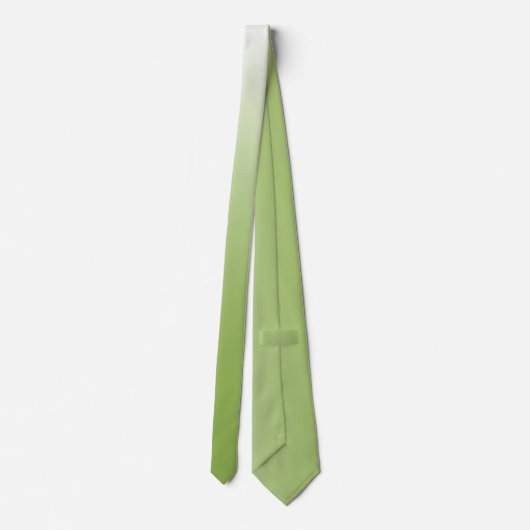 Cravate Décor vert vert foncé à deux tons (Dos)